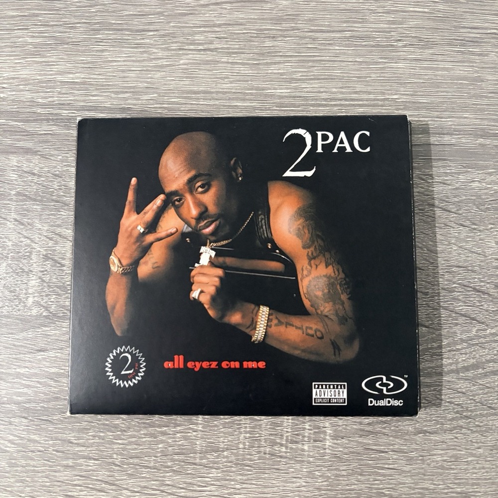 2Pac All Eyez On Me Dual-Disc 2005 CD/DVD *RARE Digipak* Deathrow REMASTERED